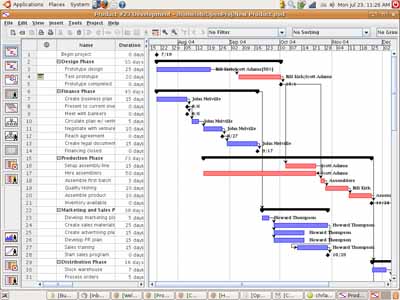 open project