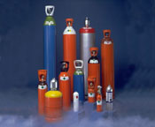 botella de gas